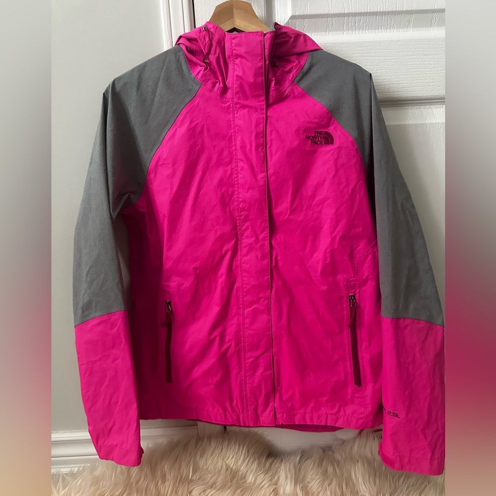 The North Face Women's Pink and Gray Jacket